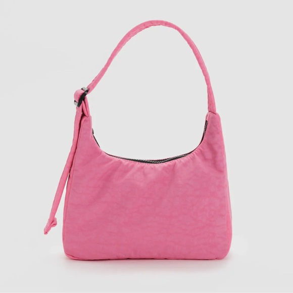 BAGGU Handbags - NWT BAGGU Mini Nylon Shoulder Bag - Azalea Pink